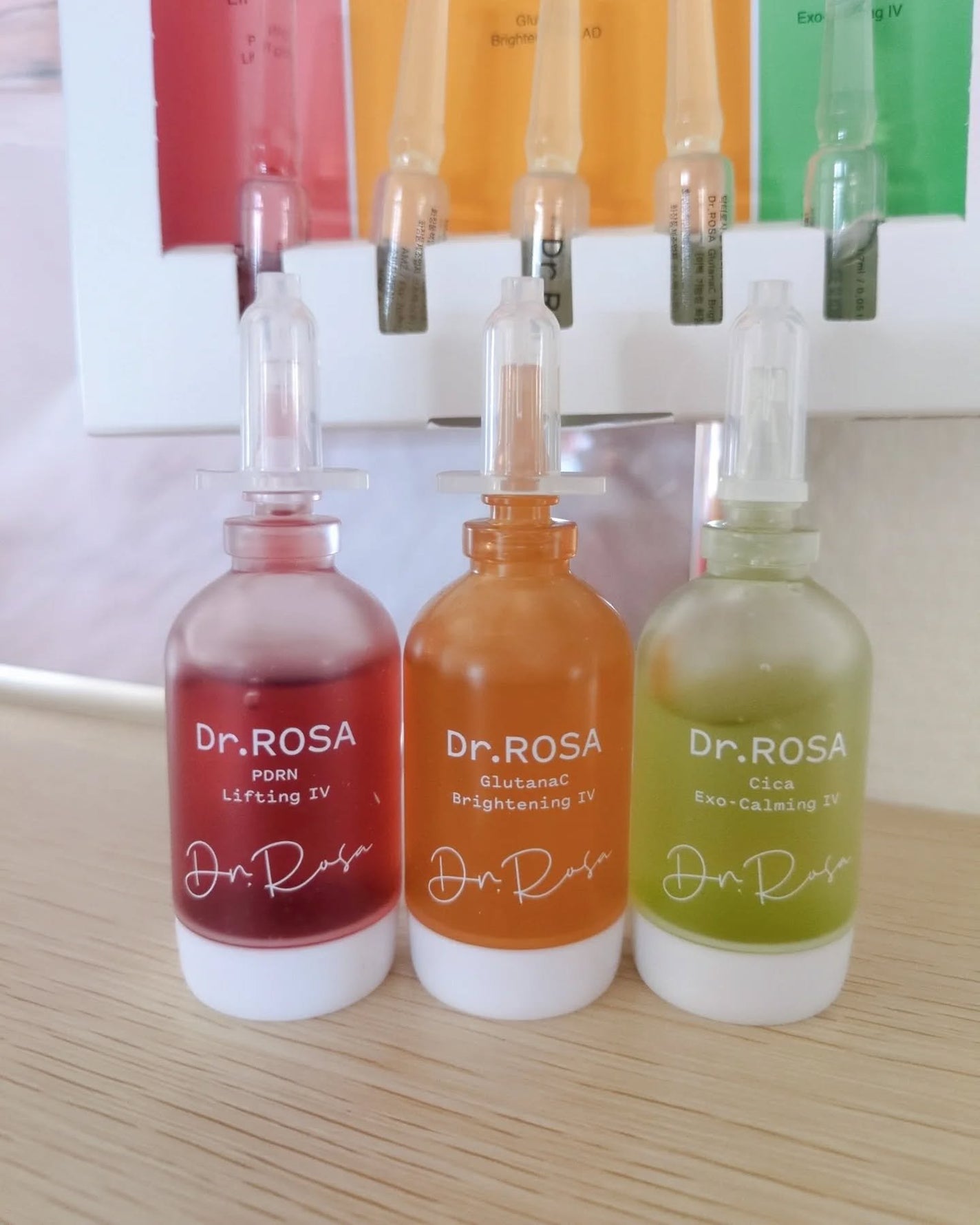 Dr.ROSA IV アンプル3種セット/Dr.ROSA/スキンケアキットを使ったクチコミ(2枚目)