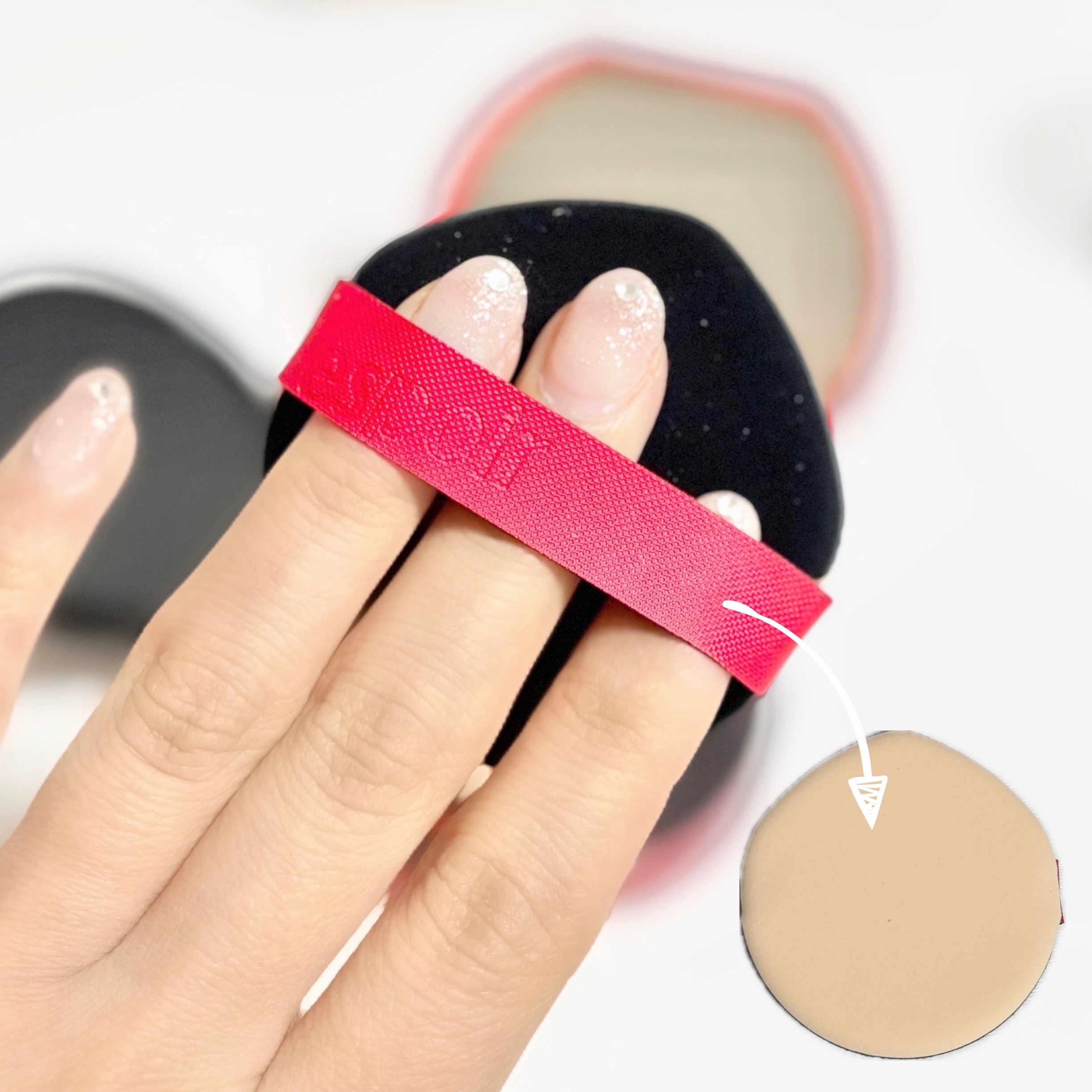 ビーベルベットカバークッション/espoir/クッションファンデーションを使ったクチコミ（3枚目）