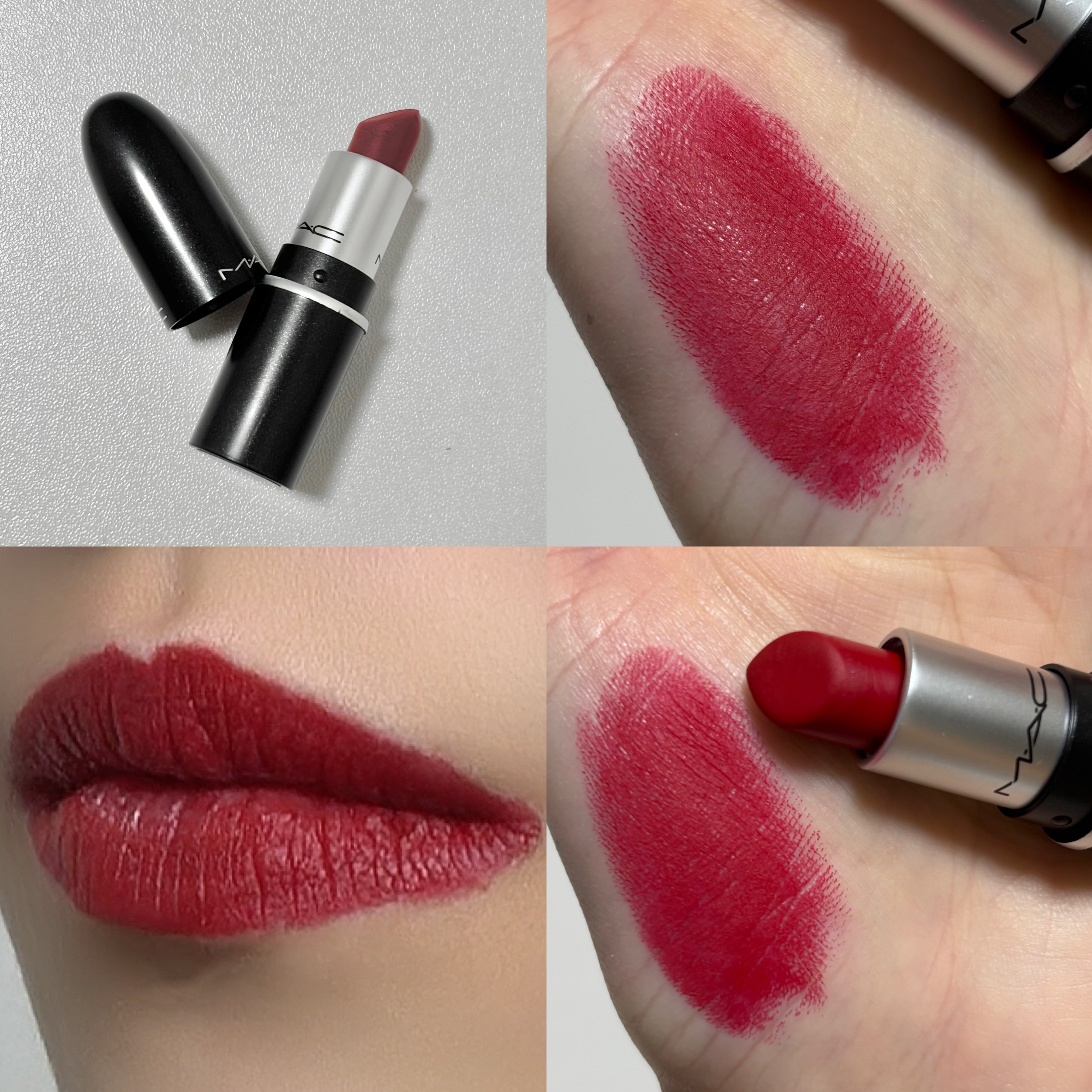 リップスティック ルビー ウー トーキョー/M・A・C/口紅を使ったクチコミ（1枚目）