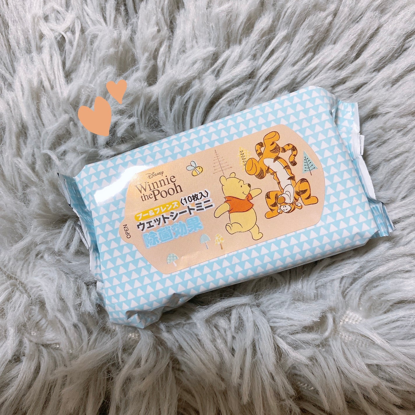 ミニウエットシート/セリア/ティッシュを使ったクチコミ(2枚目)