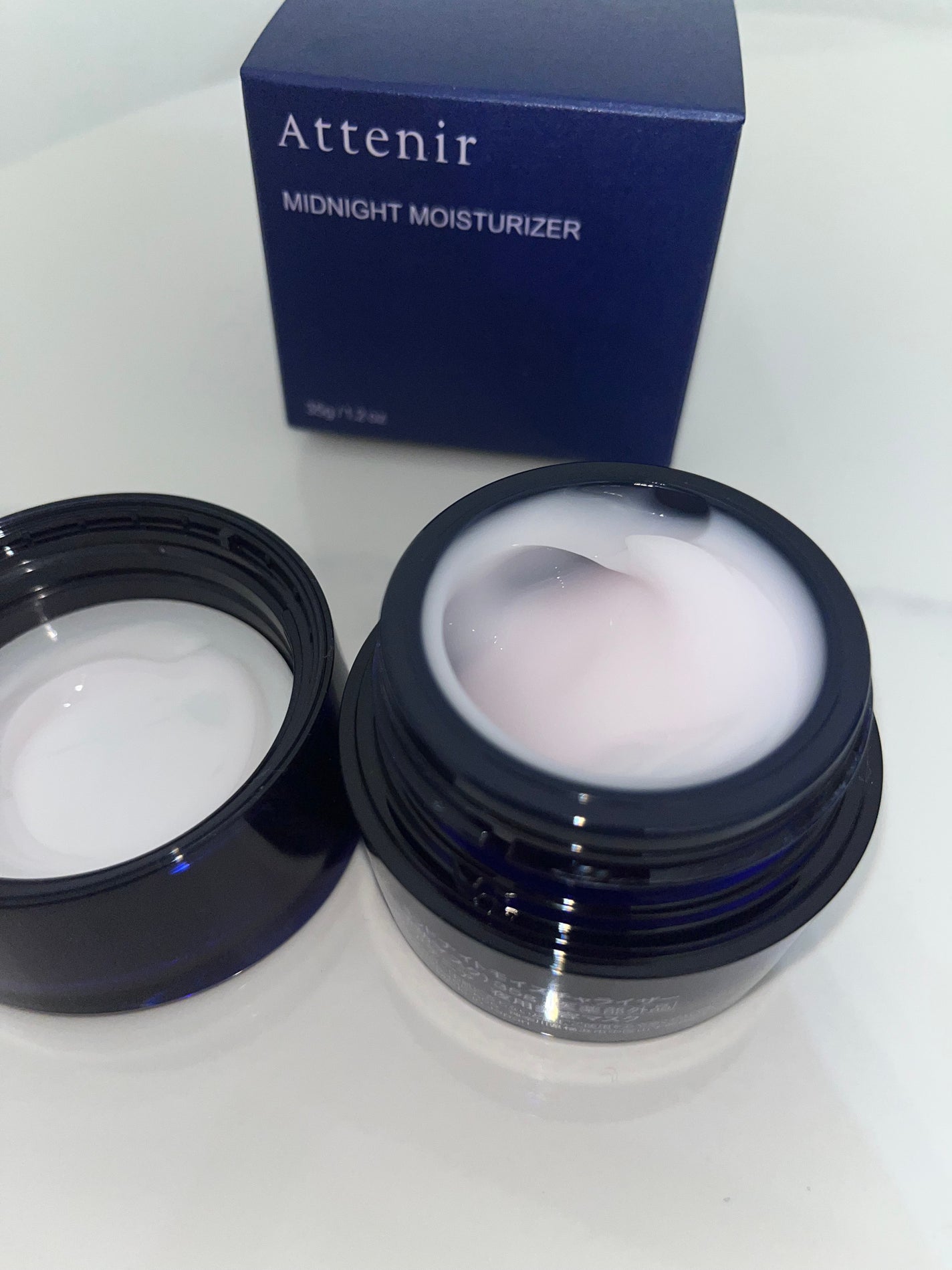 アテニア ミッドナイトモイスチャライザー/アテニア/フェイスクリームを使ったクチコミ(2枚目)
