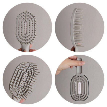 ユニークリー 4wayスムースヘアブラシ/ビー・エヌ/ヘアブラシを使ったクチコミ(2枚目)