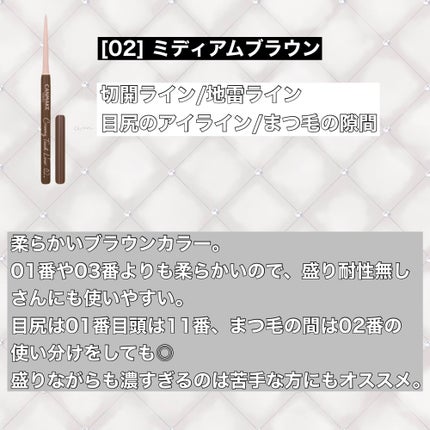 クリーミータッチライナー/キャンメイク/ジェルアイライナーを使ったクチコミ(3枚目)