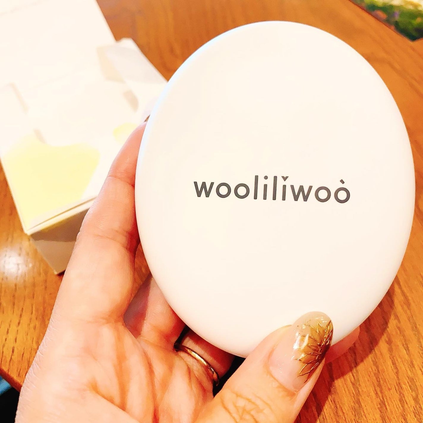 エッグサンクッション/wooliliwoo/日焼け止めローションを使ったクチコミ(2枚目)