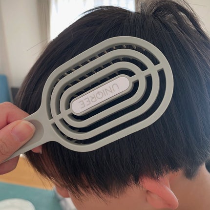 ユニークリー 4wayスムースヘアブラシ/ビー・エヌ/ヘアブラシを使ったクチコミ(9枚目)