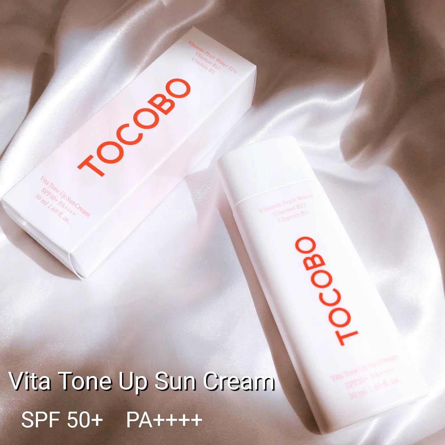 ビタトーンアップサンクリーム/TOCOBO/日焼け止めクリームを使ったクチコミ（1枚目）