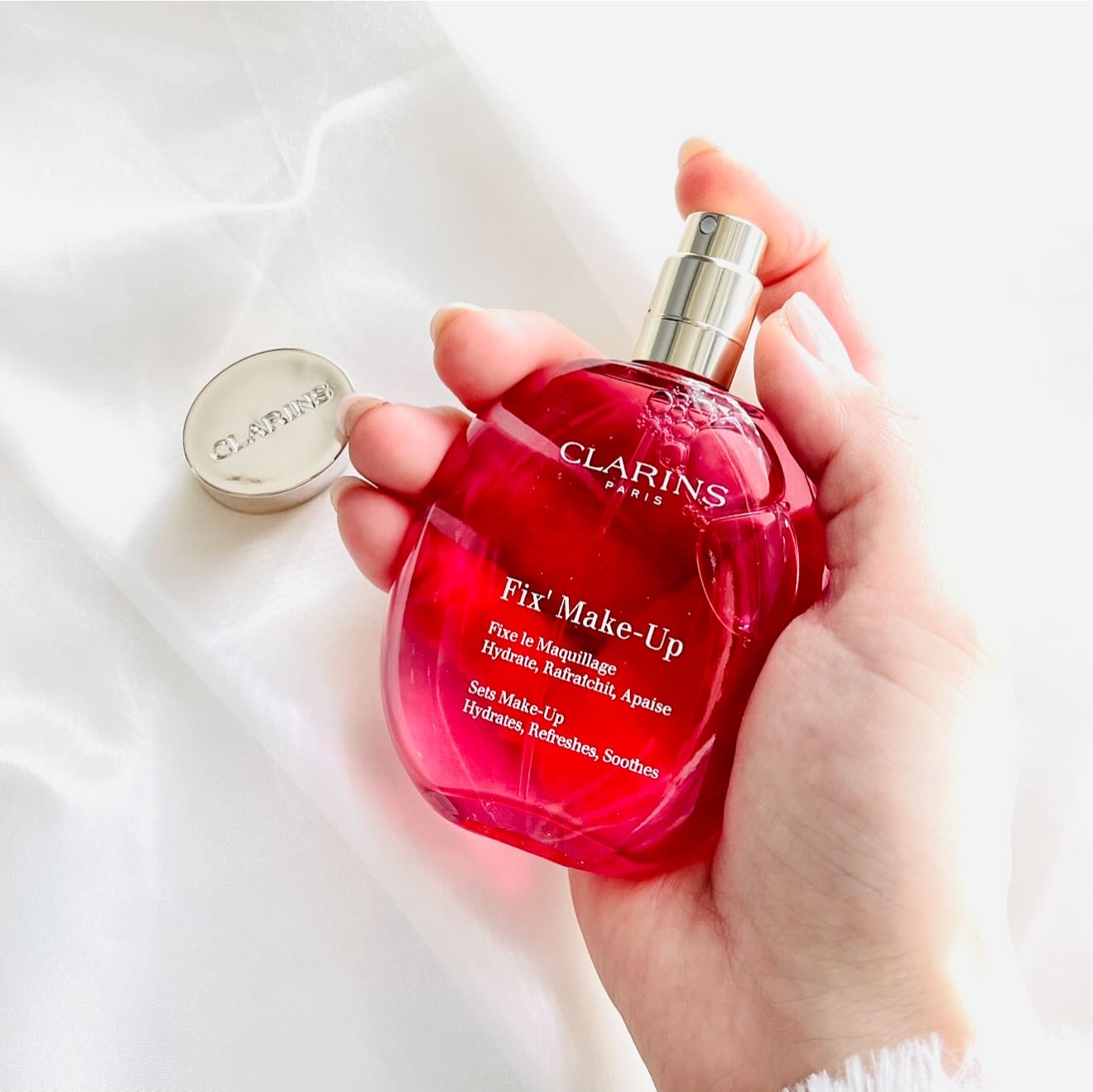 フィックス メイクアップ N/CLARINS/ミスト状化粧水を使ったクチコミ（3枚目）