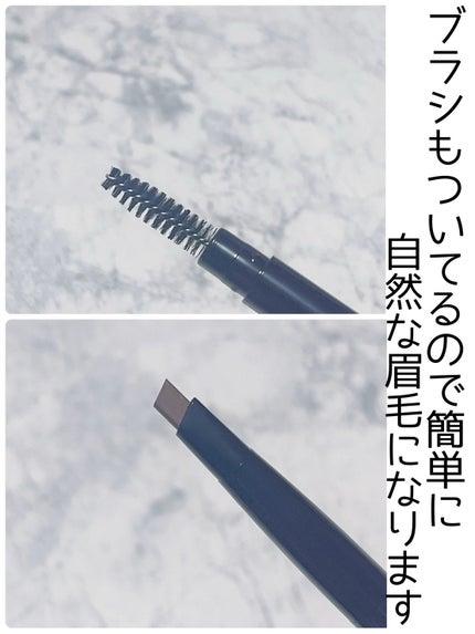 ファッションブロウ パウダーインペンシル N/MAYBELLINE NEW YORK/アイブロウペンシルを使ったクチコミ(3枚目)