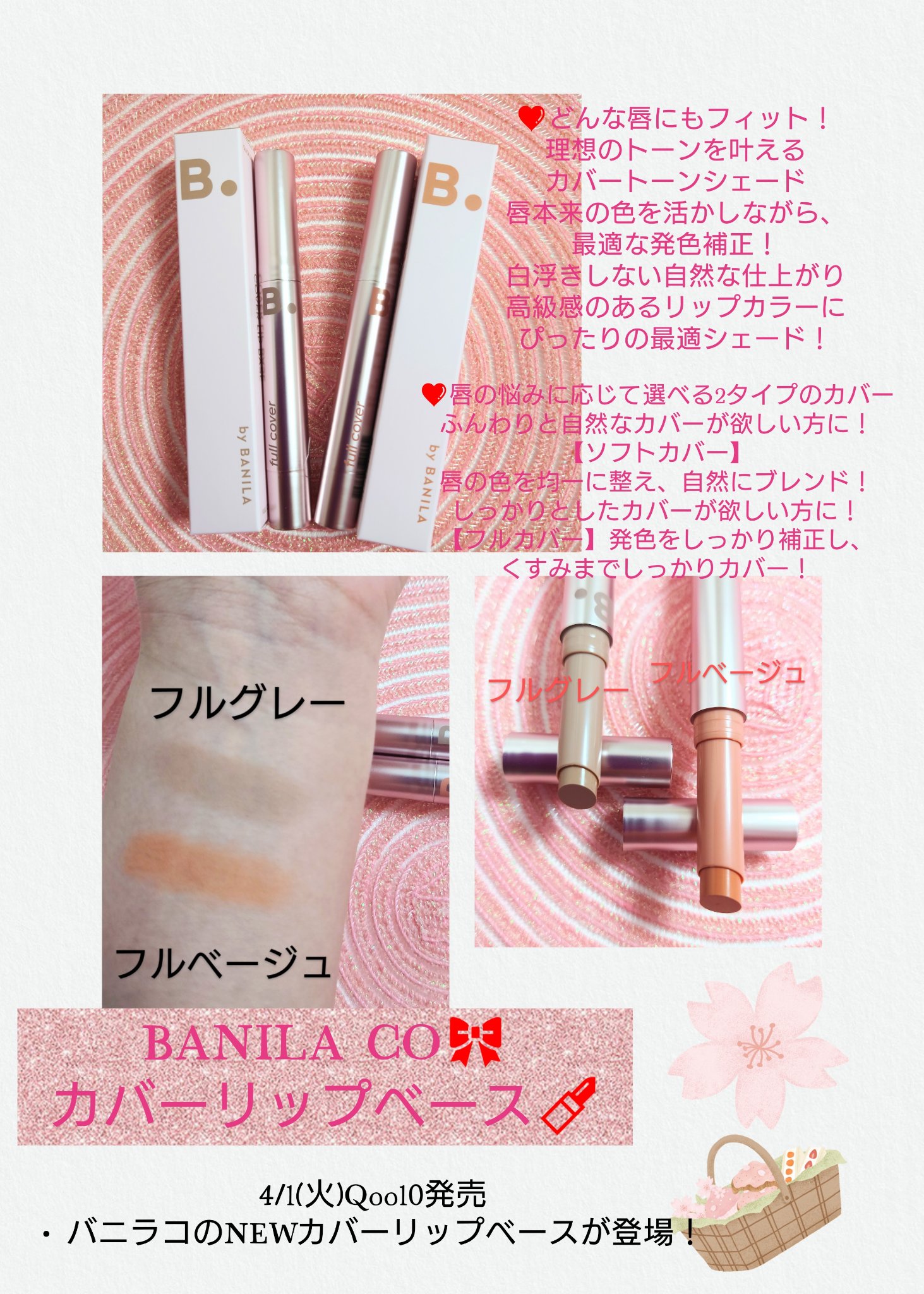 カバーリップベース/BANILA CO/リップライナーを使ったクチコミ（1枚目）