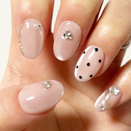 みーぽん on LIPS 「\3月のネイル/趣味で集めているネイルチップ🫶今月もたくさんつ..」(7枚目)