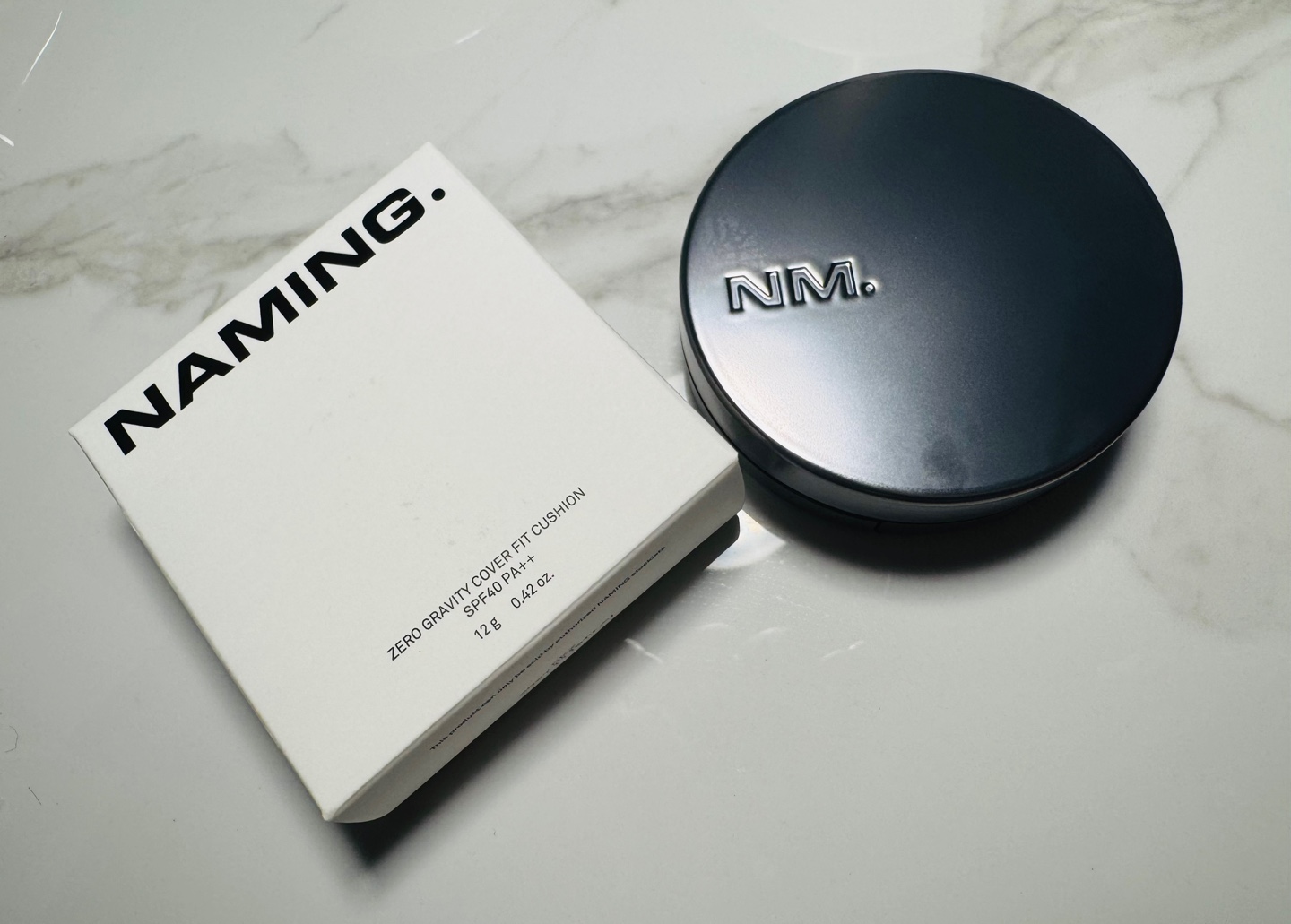 ネーミング ゼログラビティ カバーフィットクッション/NAMING./クッションファンデーションを使ったクチコミ（1枚目）