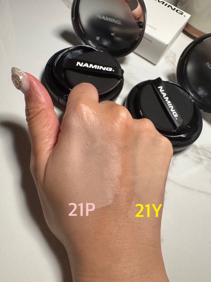 ネーミング ゼログラビティ カバーフィットクッション/NAMING./クッションファンデーションを使ったクチコミ(3枚目)