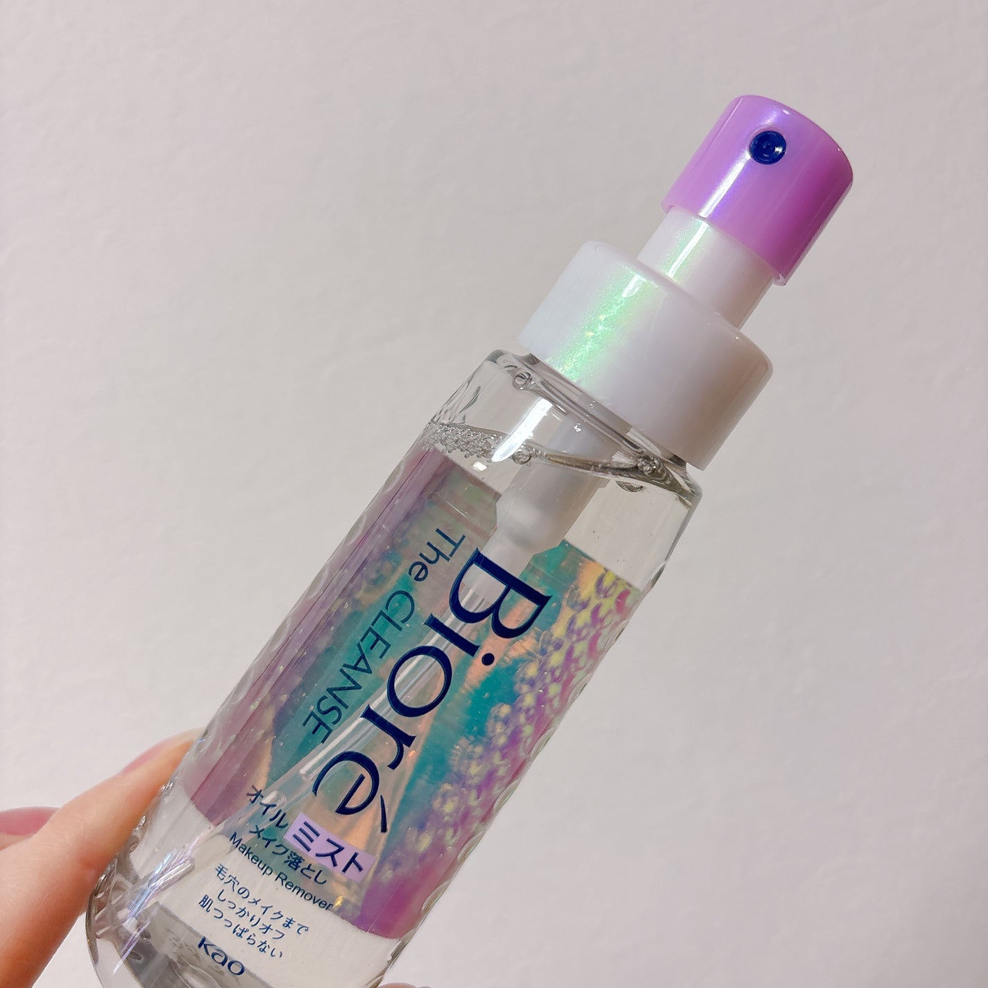 ザ クレンズ オイルミストメイク落とし/ビオレ/オイルクレンジングを使ったクチコミ(2枚目)