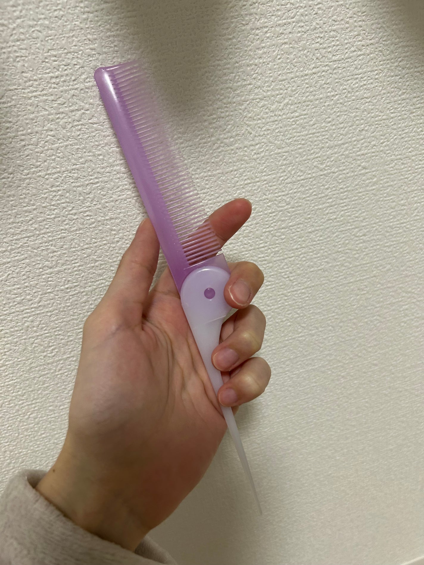 美髪 折込ブラシ スリム/セリア/ヘアコームを使ったクチコミ(2枚目)