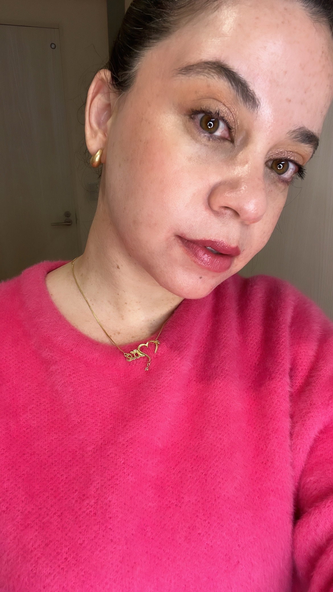 ルージュ ウーフォリ ドゥ ラ ソワ/FRANGES DIVINES/口紅を使ったクチコミ（2枚目）