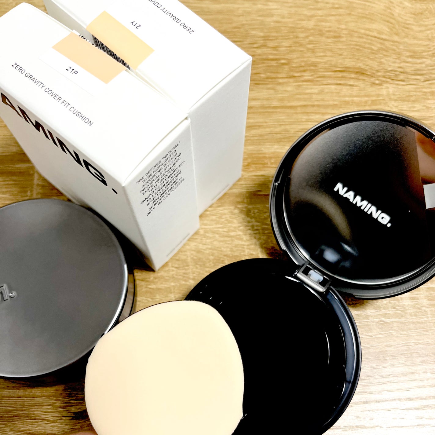 ネーミング ゼログラビティ カバーフィットクッション/NAMING./クッションファンデーションを使ったクチコミ(3枚目)