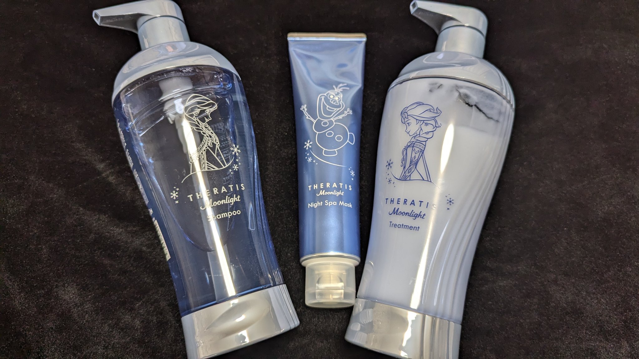 セラティス ムーンライト スリーク トリプルセット/アナと雪の女王/THERATIS/市販シャンプーを使ったクチコミ（1枚目）
