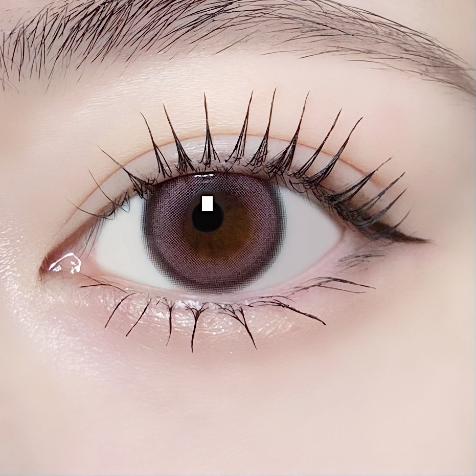 chiffon/meilly/ワンデー（１DAY）カラコンを使ったクチコミ（3枚目）