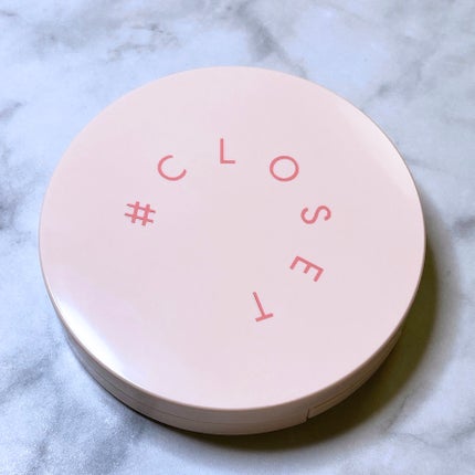 イージーグロウパウダー/#CLOSET/プレストパウダーを使ったクチコミ(4枚目)