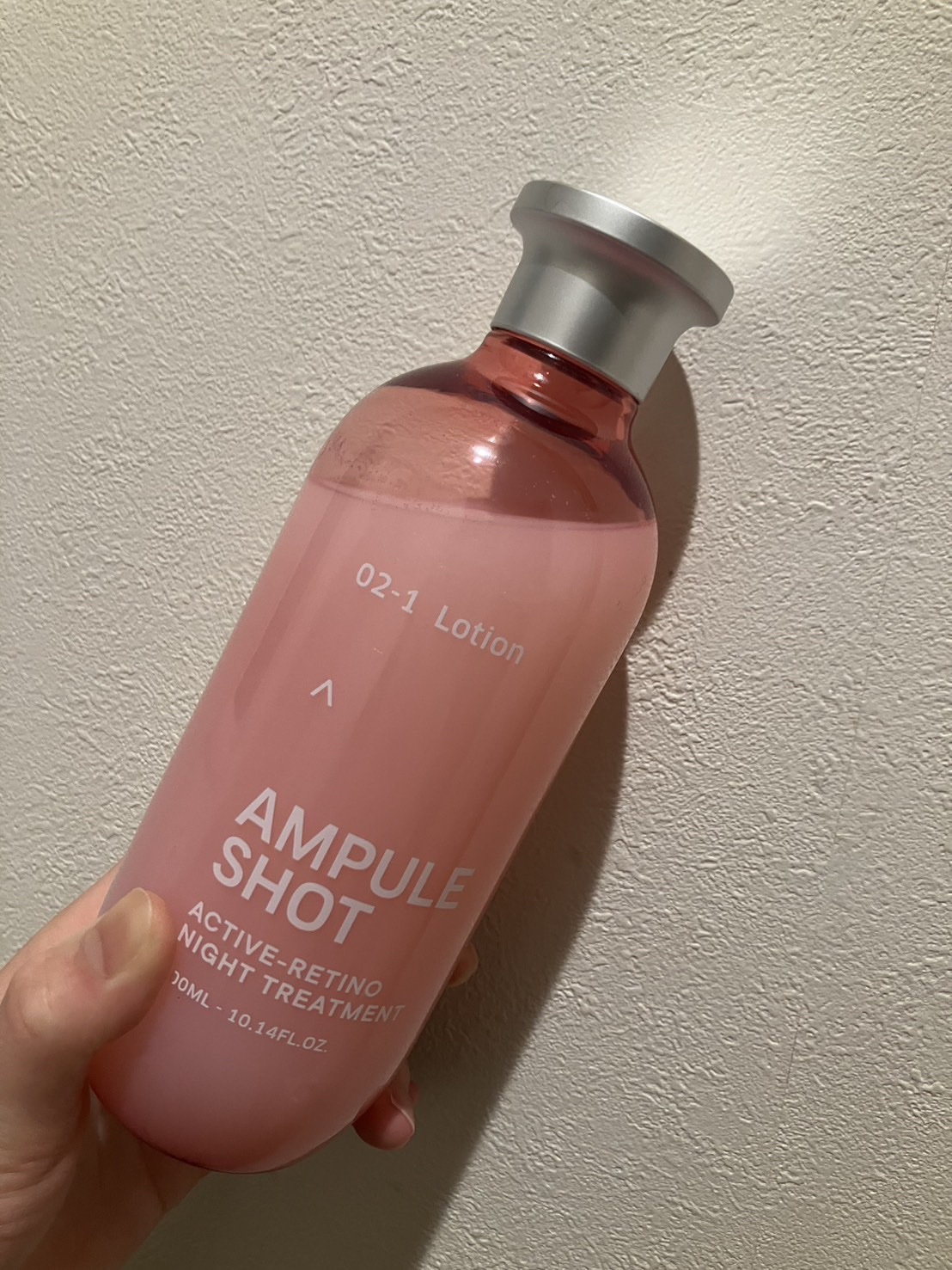 アクティブレチノ ナイトトリートメント ローション 通常品/AMPULE SHOT/化粧水を使ったクチコミ（1枚目）