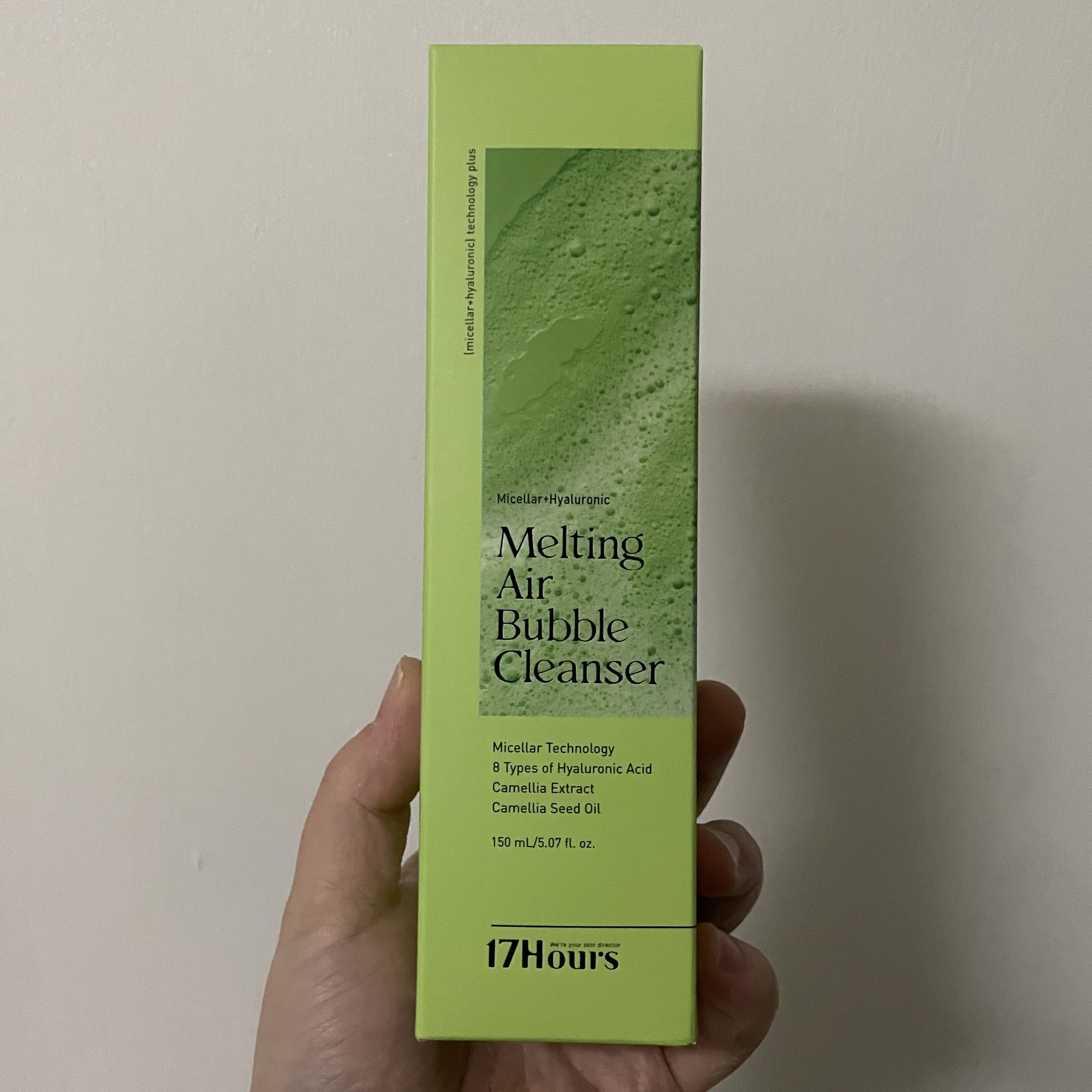 メルティングエアバブルクレンザー/17Hours/その他洗顔料を使ったクチコミ（2枚目）
