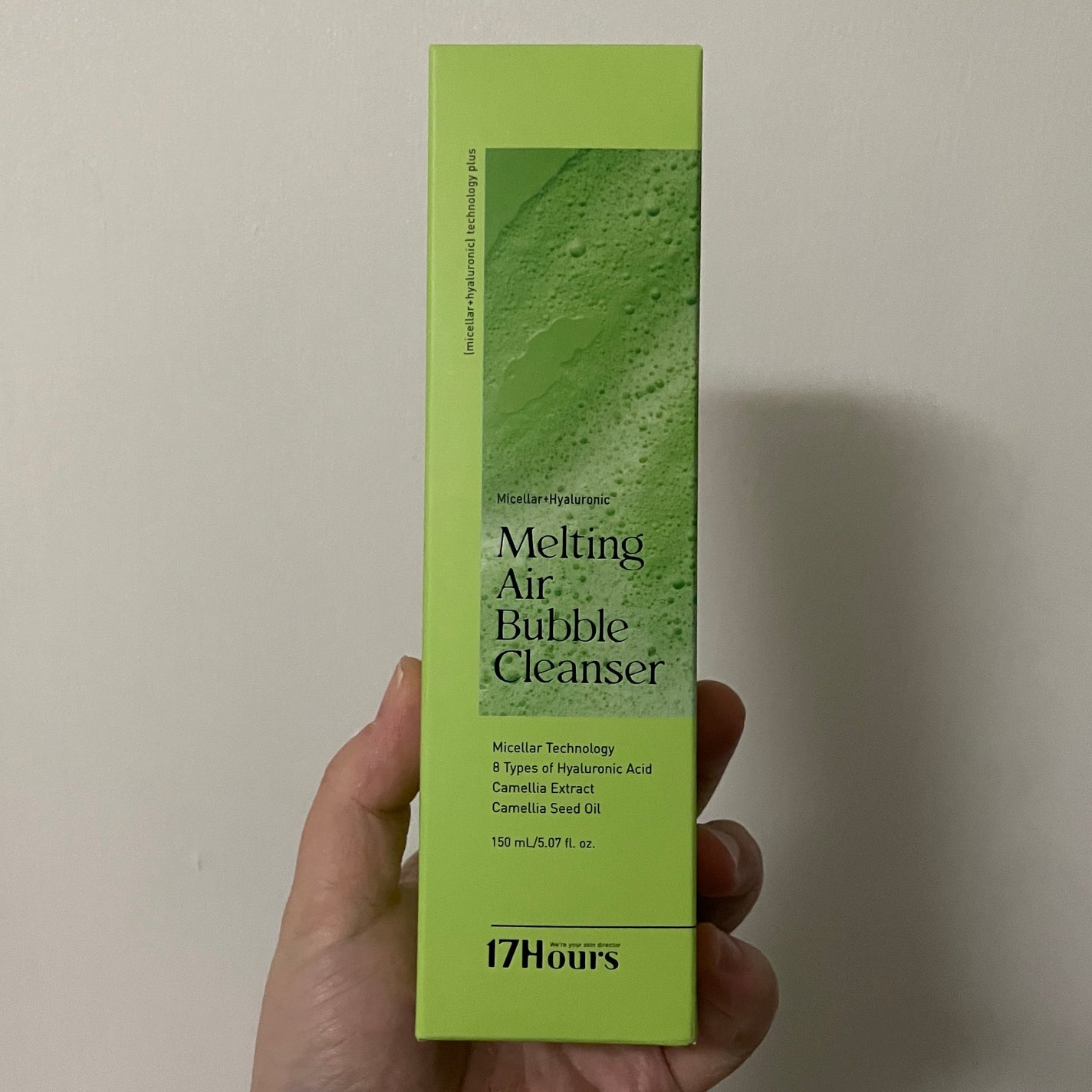 メルティングエアバブルクレンザー/17Hours/その他洗顔料を使ったクチコミ(2枚目)