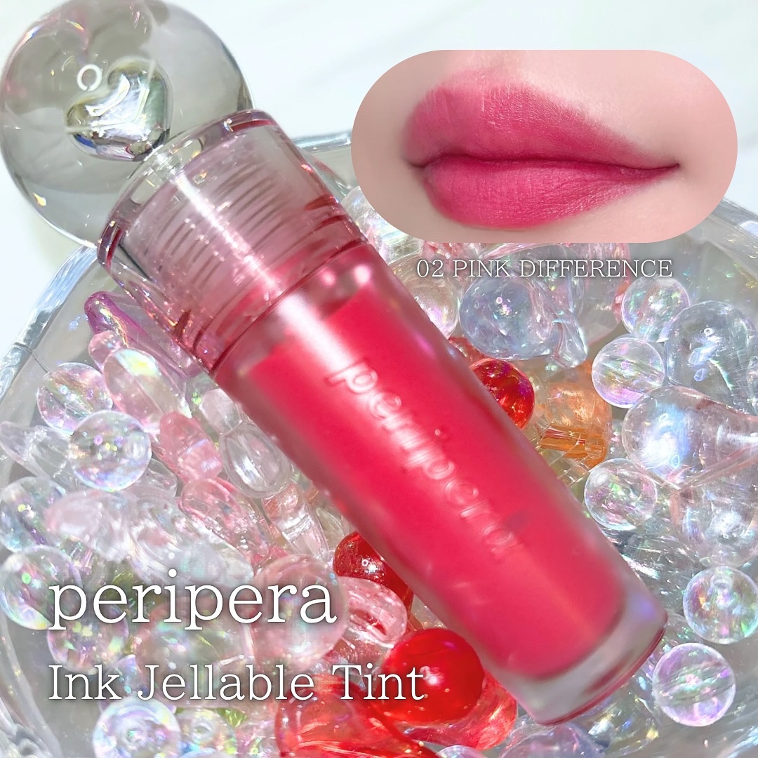 ペリペラ インク ジェラブル ティント/PERIPERA/リップティントを使ったクチコミ（1枚目）