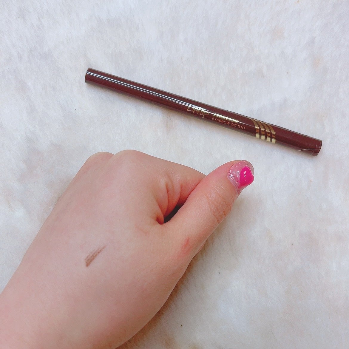 4 POINT PURE EYEBROW TATTOO/LIPHIP(リップヒップ)/眉ティントを使ったクチコミ(2枚目)