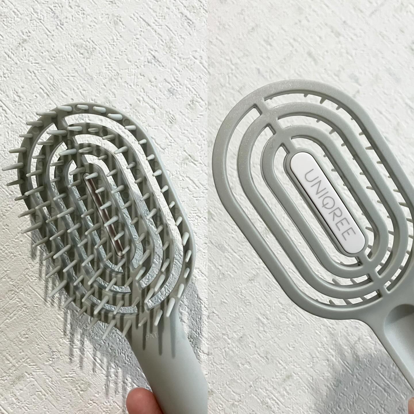 ユニークリー 4wayスムースヘアブラシ/ビー・エヌ/ヘアブラシを使ったクチコミ（2枚目）