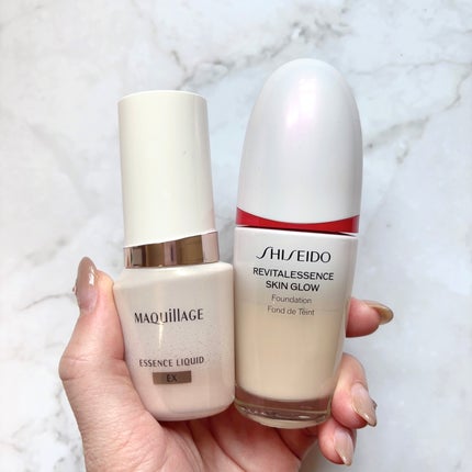 エッセンス スキングロウ ファンデーション/SHISEIDO/リキッドファンデーションを使ったクチコミ(5枚目)