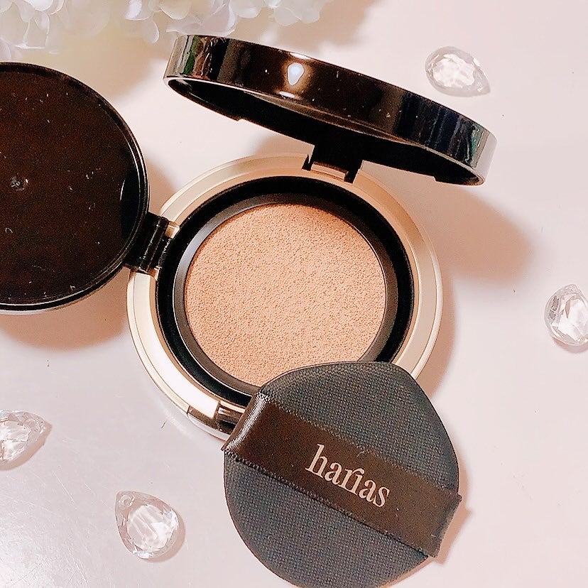 HARIAS 薬用クッションファンデーション/HARIAS/クッションファンデーションを使ったクチコミ(2枚目)