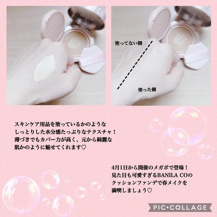 バニラコ エッセンス スキン ピンククッション/BANILA CO/クッションファンデーションを使ったクチコミ(4枚目)
