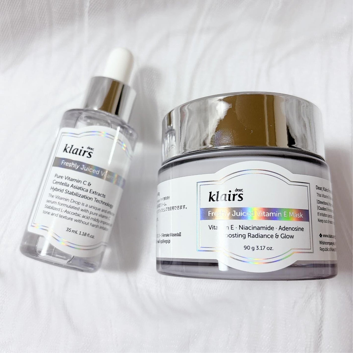 フレッシュリージュースドビタミンドロップ(35ml)/Klairs/美容液を使ったクチコミ(2枚目)