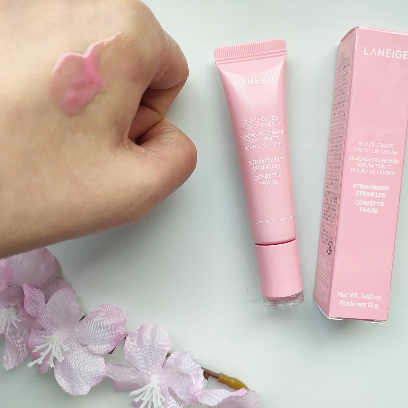 グレイズ ティントリップセラム/LANEIGE/リップ美容液を使ったクチコミ(3枚目)