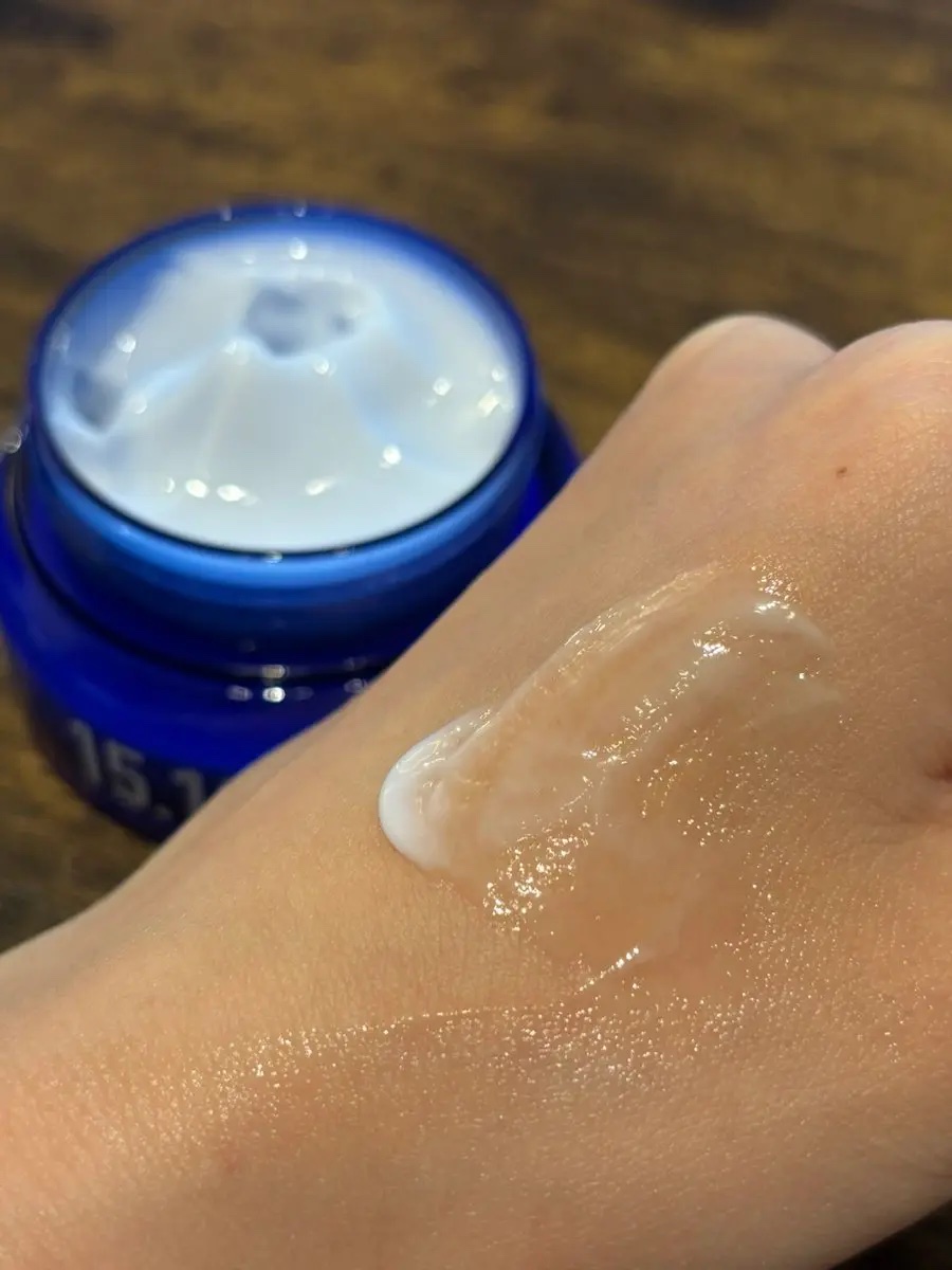 スクワラン 15.13 ミネラルウォーター 保湿ケア クリーム/parnell/フェイスクリームを使ったクチコミ（2枚目）