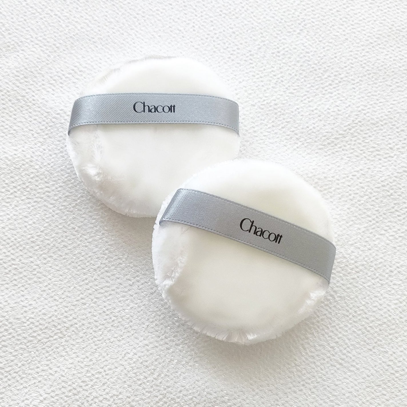 パウダーパフ(2ヶ入)/チャコット・コスメティクス/パフ・スポンジを使ったクチコミ(1枚目)