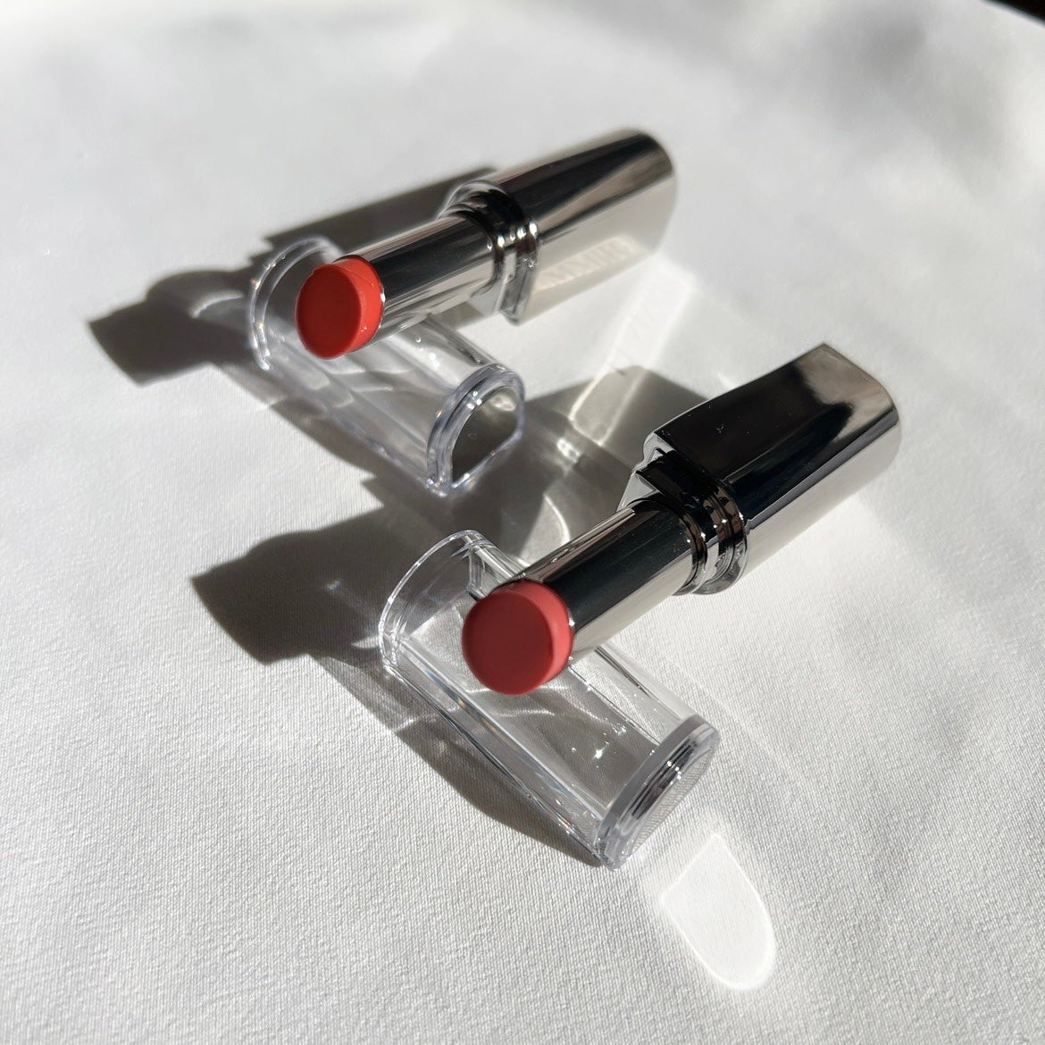 MELTING FIT SHINE BALM/Lummir/口紅を使ったクチコミ(2枚目)