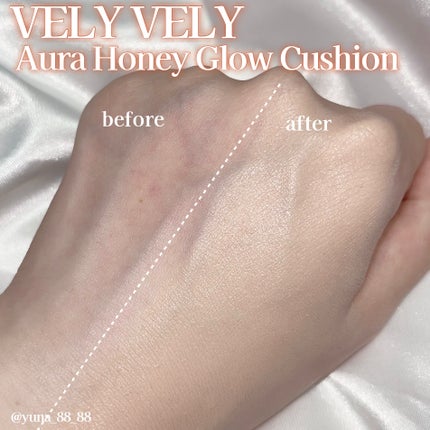 はちみつツヤ肌クッションファンデ/VELY VELY/クッションファンデーションを使ったクチコミ(4枚目)