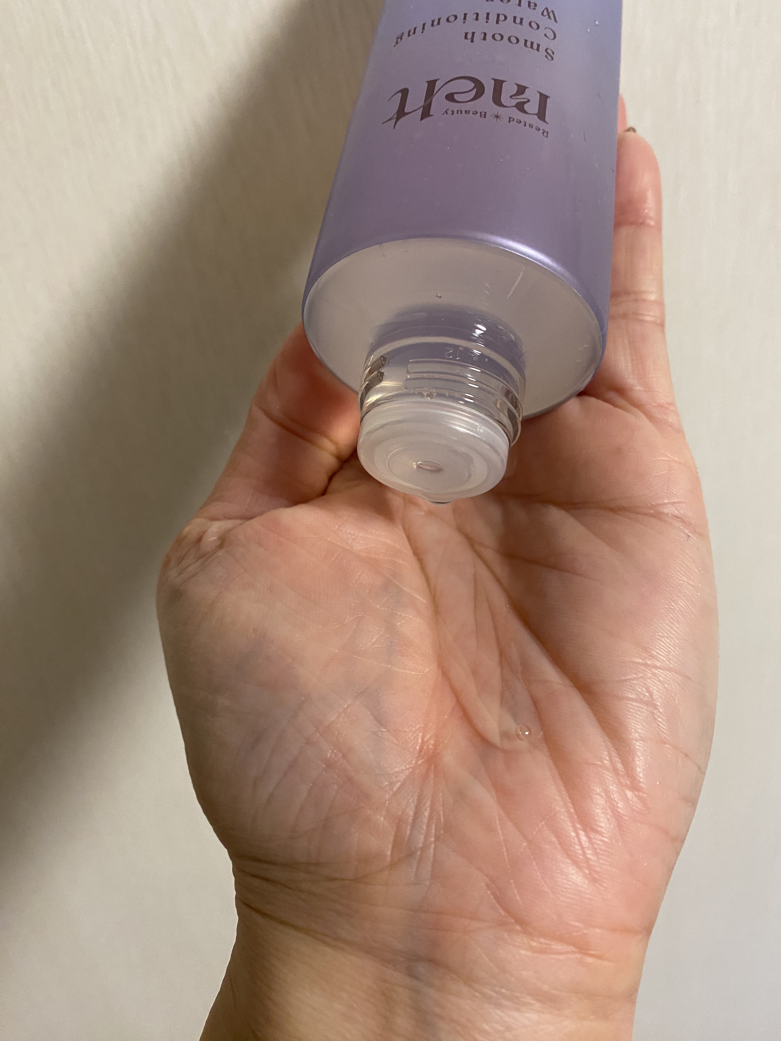 スムース コンディショニング ウォーター/melt/アウトバストリートメントを使ったクチコミ（3枚目）