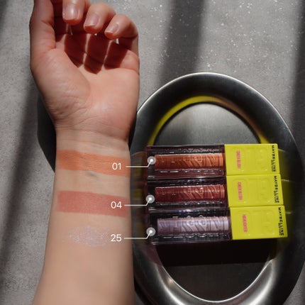 グローキッサー チークブラッシュ/グローキッサー ハイライター/MAYBELLINE NEW YORK/リキッドチークを使ったクチコミ(2枚目)