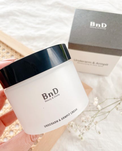BnDアンダーアームクリーム(ボディクリーム)/BnD/デリケートゾーンケアを使ったクチコミ(1枚目)