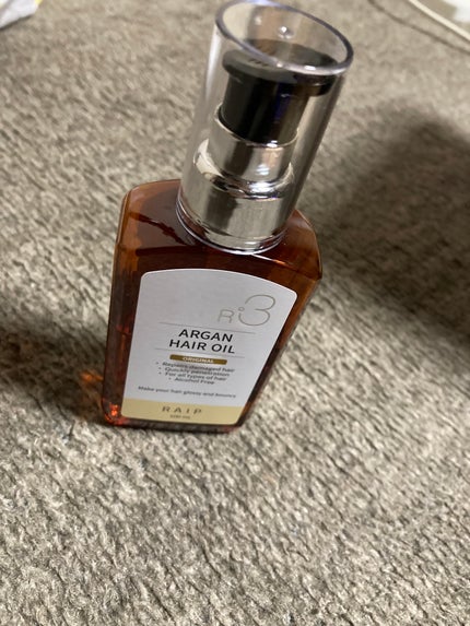 ライプ R3 アルガン ヘアオイル/RAIP/ヘアオイルを使ったクチコミ(4枚目)