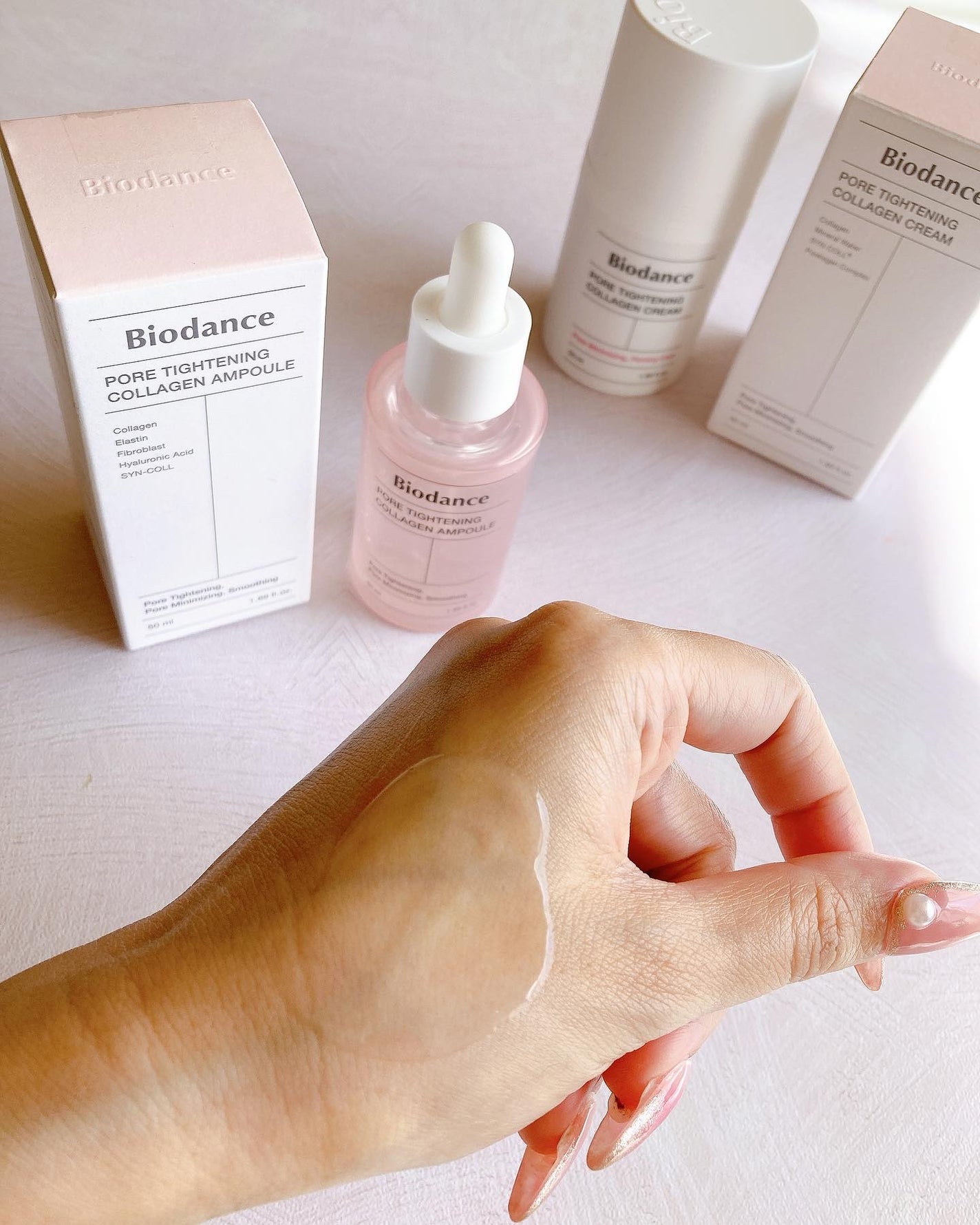 ポアタイトニングコラーゲンアンプル/Biodance/美容液を使ったクチコミ(10枚目)