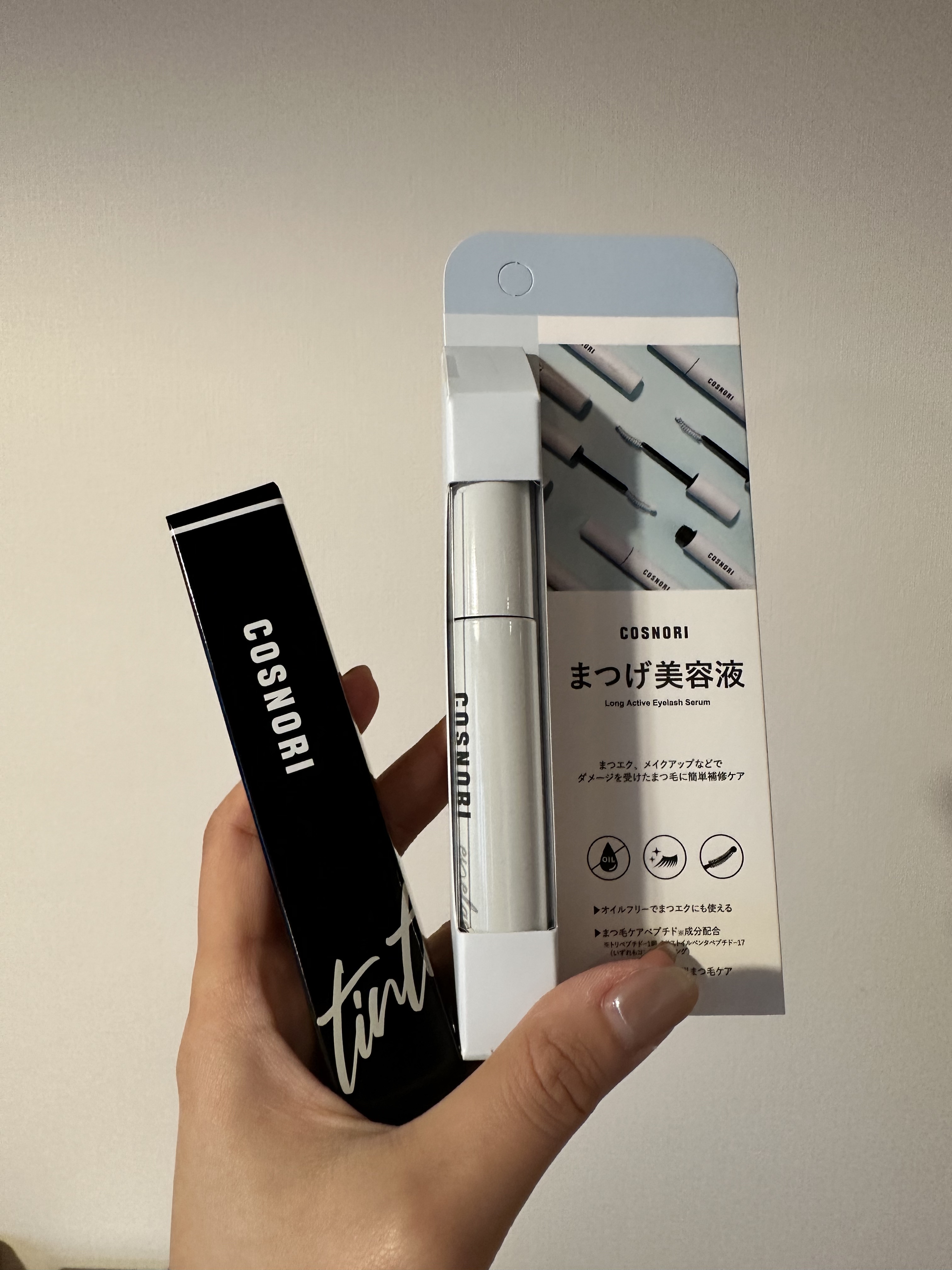 ロングアクティブアイラッシュセラム/COSNORI/まつげ美容液を使ったクチコミ（1枚目）