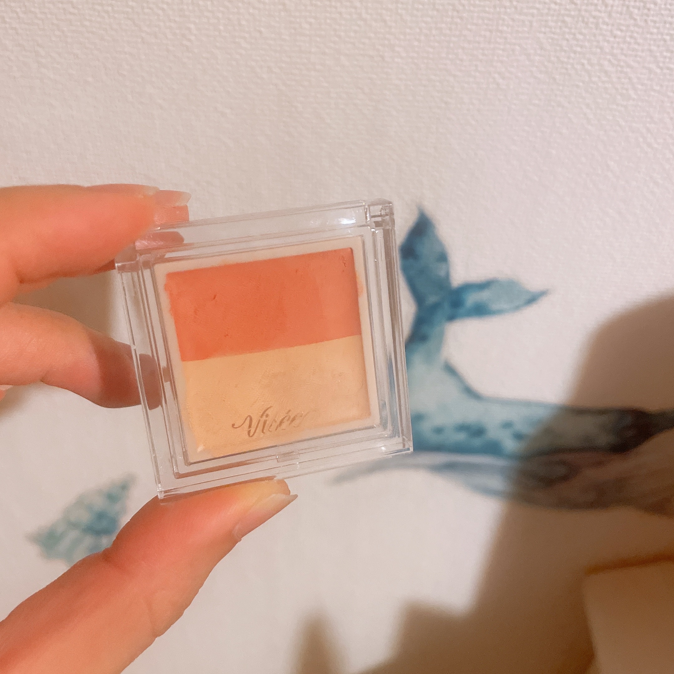 カラーデュオ トリック コンシーラー 01 レッドトリック(ナチュラルベージュ)/Visée/パレットコンシーラーを使ったクチコミ（1枚目）