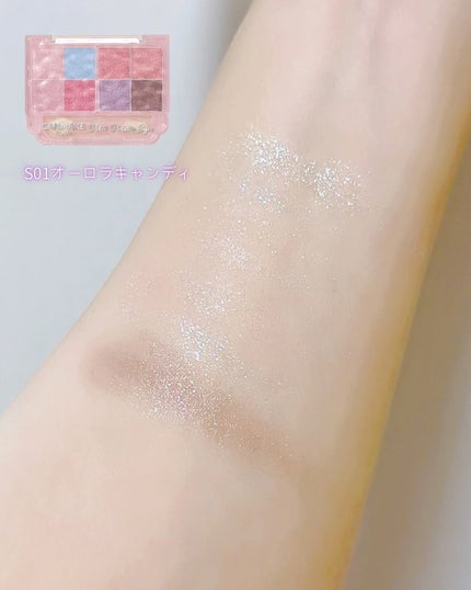 プティパレットアイズ/キャンメイク/パウダーアイシャドウを使ったクチコミ(4枚目)