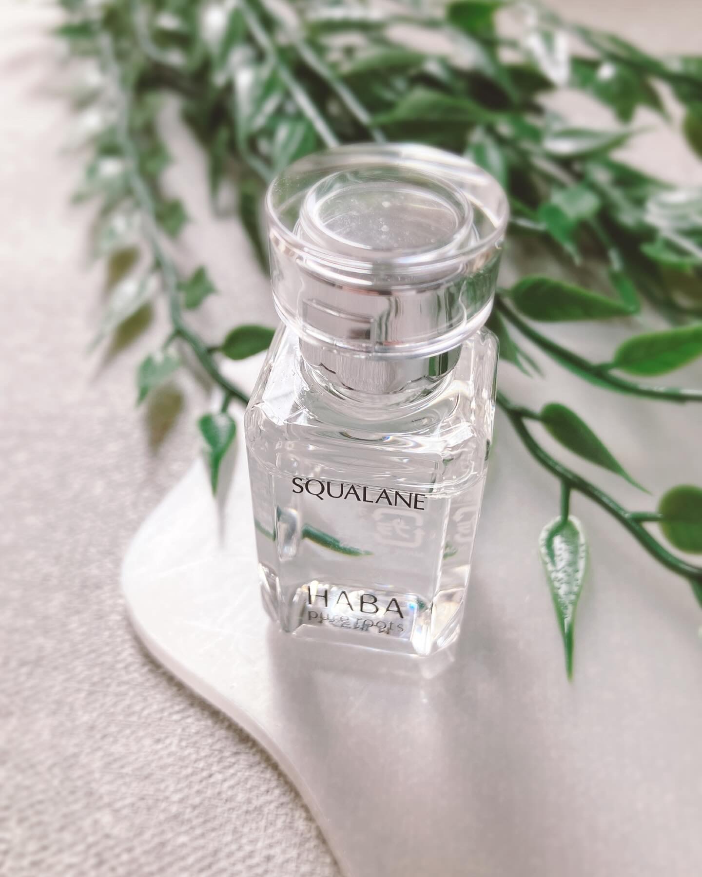 高品位「スクワラン」/HABA/フェイスオイルを使ったクチコミ（1枚目）