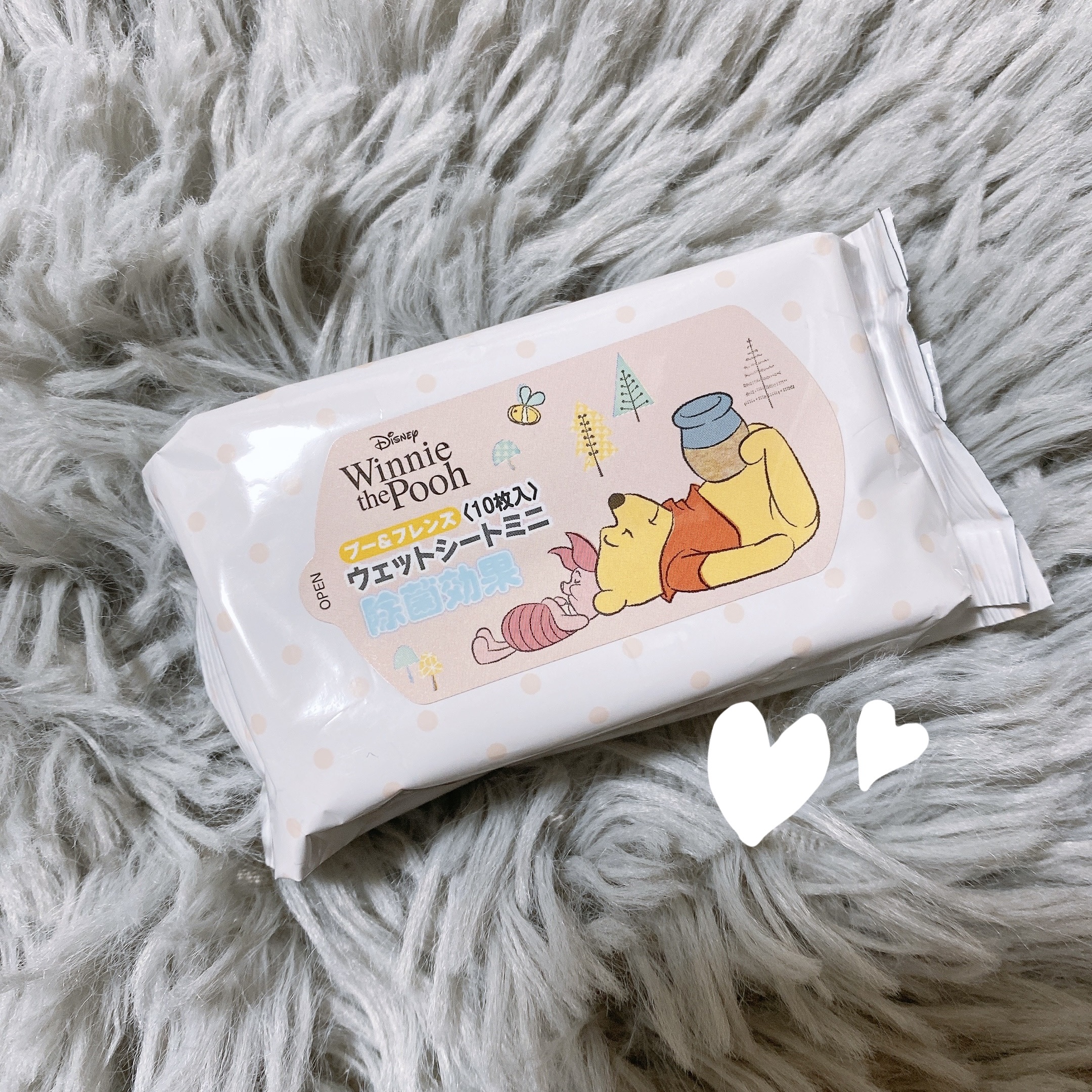 ミニウエットシート/セリア/ティッシュを使ったクチコミ（3枚目）