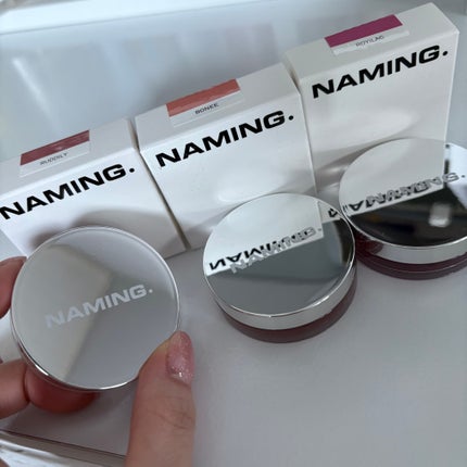 ネーミング ソフティクリームブラッシュ/NAMING./ジェル・クリームチークを使ったクチコミ(1枚目)