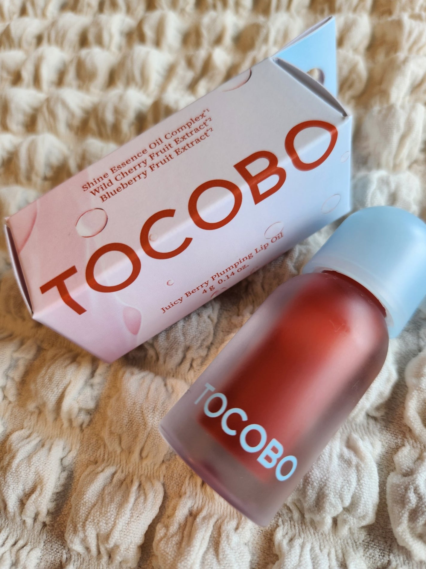 ジューシーベリープランピングリップオイル/TOCOBO/リップグロスを使ったクチコミ(2枚目)